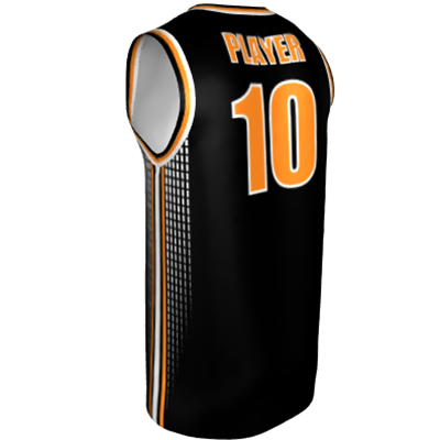 orange and black nba jersey