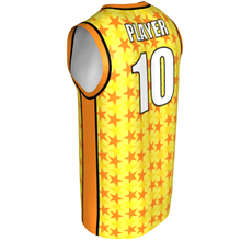 Deluxe NBL quality - Basketball Jersey 9106-2 Yellow/Gold/Orange/Black