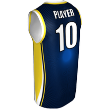 Deluxe NBL quality - Basketball Jersey 9110-2 Navy/Gold/Royal/White
