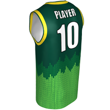 Deluxe NBL quality - Basketball Jersey 9111-4 Jade/Gold/Emerald/Lime