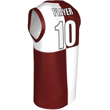 Deluxe NBL quality - Basketball Jersey 9120-4 Maroon/White/Orange