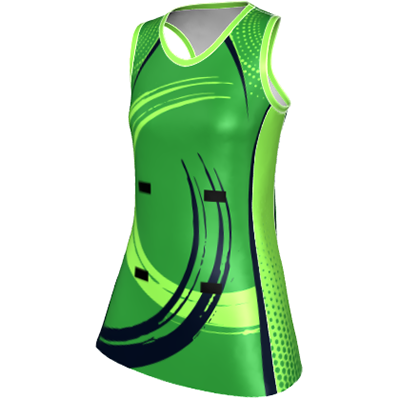 green netball dress SIS Stingrays Netball Dress main image 0