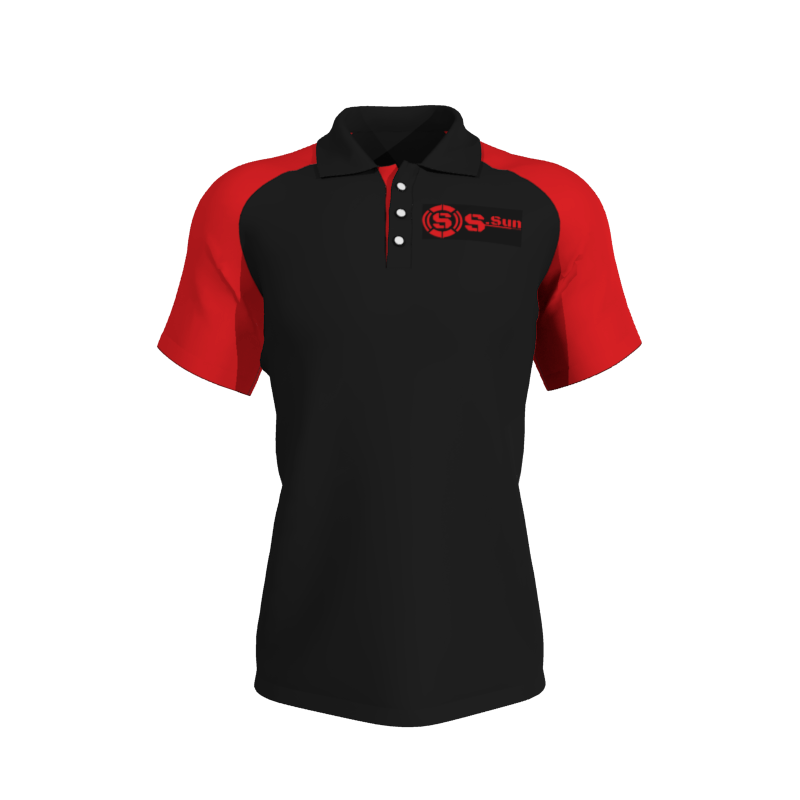 Embroidered Polo Fancy Colours cooldry fancy colour. (x 1)