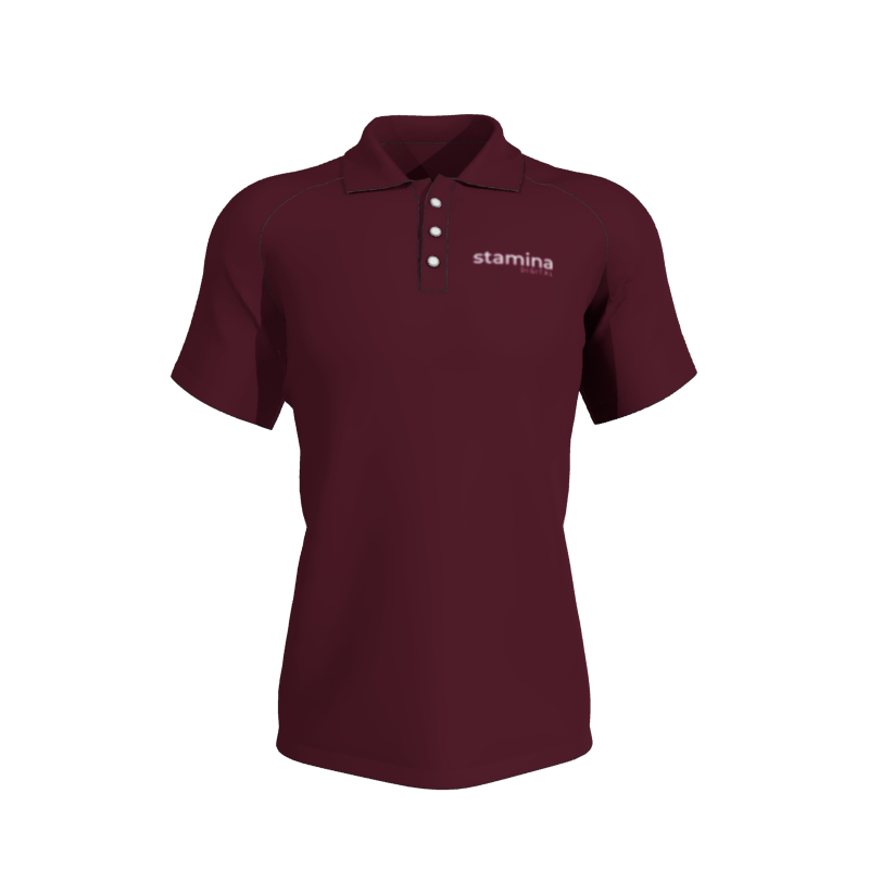 Embroidered Polo Embroidered Plain Colour Polo Shirt cooldry polo. (x 1)