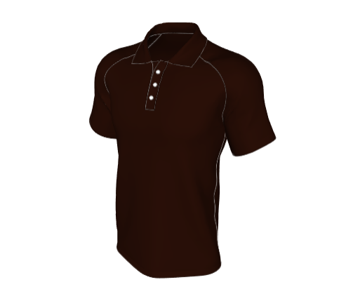 Embroidered CoolDry Polo Shirt - Brown