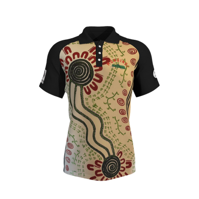 Embroidered Polo Fancy Colours cooldry fancy colour. (x 1)