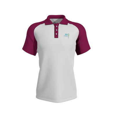 Embroidered Polo Fancy Colours cooldry fancy colour. (x 1)